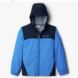 Columbia Rain Jacket Boy Sz Large